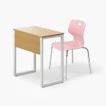 W600 모던 학교 학원 교실 책상의자세트 S0412 : 하이솔로몬교구