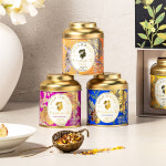 쌍계명차 골드주빌리 프리미엄 꽃차 2종세트(금잔화와 유자+매화와 작설) 외 : 쌍계명차