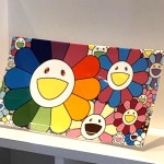 무라카미 다카시 팝업 플라워 플레이트, 인테리어 오브제 : ARTNSHOP