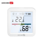 유니콘IOT 스마트 온습도계 WIFI 무선 LCD온습도센서 알림기능 TS-H9 : 유니콘스토어