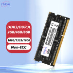 노트북 메모리 램, DDR3 DDR3L 4GB 8GB PC3L 1 35V 8500 10600 12800 PC3 5V 1066 1333 1600Mhz 204 핀 비 ECC SODIM : 글로리28