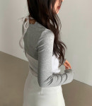 (신상) 홀터 셔링 탑 레이어드 나시 : 무드인모먼트