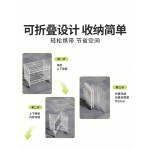 OK에스 접이식매대 카트 슈퍼마켓 프로모션 디스플레이 스탠드 접이식 01 흰색 소형(2인치 소음방지 내마모 휠) : 오케이에스