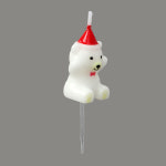 해피니스 만세곰 생일초 3개입x2세트 케이크 곰돌이초 : 여경아몰