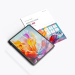 지니비 리얼컬러 AR 필름, 초고화질 무반사 지문방지 아이패드 에어 4-5세대 27.7cm(10.9인치), 1매입 : 지니비몰