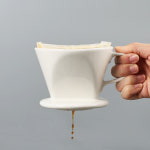 칼딘 U형 여과지 핸드드립 커피필터 1-2인용 50매 : 칼딘