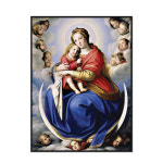 사소페라토 - 성모 마리아와 아기 예수 Madonna and Child 305x406mm, 모던프레임 캔버스액자 : 더벨라-홈갤러리