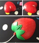 귀여운 공주 마우스패드 동물 캐릭터 딸기 소녀 거북이 패드 : 와이그린