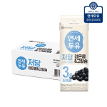 연세두유 저당두유 검은콩 고칼슘 190ml, 24개 : 다솜푸드마켓