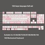 기계식 키보드용 MOA 키캡, PBT 134 커스텀 체리 게이트론 MX 스위치 : 반월마켓12