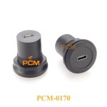 페이스 플레이트 마운트용 라운드 패널 커넥터 USB 31 C 타입에서 20  B 컨버터 하팅 하 포트와 호환 : 링크코드