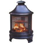 화로대 굴뚝 화목난로 야외 바베큐 스토브 그릴 숯 장작 난방 오븐 난방 바비큐 : 트랜도라