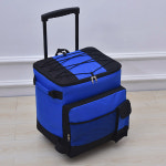 캐리어 가방 캠핑 카트 아이스박스 네모 바퀴 쿨러 아이스 보온 접이식 달린 : 한일토탈문구스토어