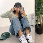 센트 중청 와이드 데님 팬츠 A0329 : 어썸하비