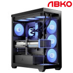 앱코 UH40 킬러웨일 ARGB 미들타워 PC케이스 블랙 : 앱코공식파트너