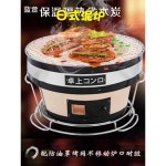 시치린 화로 점토 화롯대 야끼니꾸 야키니꾸 그릴 바베큐 숯불 베이스 1. 받침대+원형 진흙 화로 : 트라이온하이