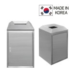 H2-3 육각휴지통 스텐 : 스마트상회플러스