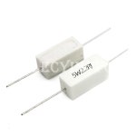 1R 470R 12 100K 저항기 10R 500 5W 68 시멘트 43R 27 25 22 10 15 100 OHM 10개 전력 47 저항 7R : 글로벌 스마일스토어
