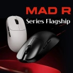 VGN VXE MAD R 플러스 매드 메이저 게이밍 마우스, 트라이 Paw3950 센서, 8k 폴링률 맞춤형 PC 액세서리 : 반월마켓13