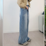 센트 중청 와이드 데님 팬츠 A0329 : 어썸하비