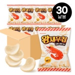 스낵24 왕새우칩 25g 30개입 1박스 : 스낵24마켓