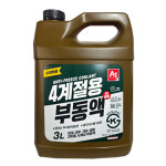 (주)에이원케미칼 4계절용 부동액 녹색,적색 (3L x 4개 차량용 산업용 부동액) : 제이비엘