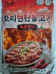 [청하FnS] 매콤한맛 오리연탄불고기(500g) 국내산 오리주물럭 캠핑요리 술안주 밥반찬 : 청하FnS
