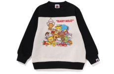 [베이프정품] 키즈 베이프 마일로 유에프오 게임 크루넥 맨투맨 BAPE BABY MILO UFO GAME CREWNECK : 재팬베이프스토어