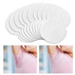 겨드랑이 땀 흡수 패드 밀림 방지 스티커 부착형 10pcs (A0317) : 용천삼리
