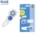 플러스 화이퍼 펜타입 수정테이프 WH-60 리필 (2입), 블루, 1개 : 507잡화점