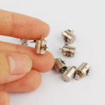 DIY 10 PCS 4 와이어 2 상 소형 스테퍼 , 작은 나사 D6MM X H10MM, : 월드정보13