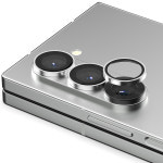 신지모루 메탈 프레임 링 카메라 강화유리 액정보호필름 실버 갤럭시Z 폴드6, 1매입 : 신지몰스토어