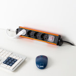 고용량 멀티탭 고전력 서버 알루미늄 에어컨 콘센트 과부하 4구 3m 파워탭 베이직 : 파워존 공식몰