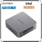 OUMAX MAX N 인텔 레이크 N5095 프로세서  PC 8GB 128GB 256GB 1000M LAN  데스크탑 오피스 컴퓨터 VS GMKtec T8 프로  S12 : 에잇볼