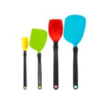 가지 오브 4가지 드림팜 세트 조리기구 4 스크레이퍼 독일 플래티넘 실리콘 고 : 젤블화이트