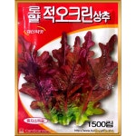 오크상추 씨앗 로얄 적 오크린 양상추 종자 1500립 : 삼대씨앗