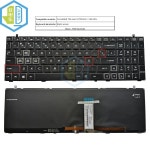 SP LA RU BR 백라이트 키보드 ell G1750 MUV ell C65 MUV 게임용 노트북 Teclado abnt2 브라질 RGB 백라이트 : 빅원물류15