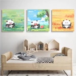 팬더 액자 만들기 다이아몬드 자수 diy 01.(J3416 스프링)40x40cm : 트윈베이글