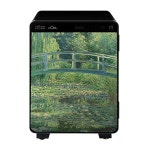 선일금고 루셀 큐브 CB-060 MW(모네, 수련연못) 가정용 내화금고 : 루셀 선일금고