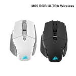 Corsair M65 RGB 울트라 게이밍 마우스 완전히 새로운 시리즈 검정/흰색26,000 DPI 광학 센서, 스위치, AXON 하이퍼 : 반월마켓13