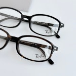 레이벤 RB5432 SAM 긱시크 안경테 사각 스퀘어 뿔테 : 더뷰안경