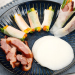 HACCP인증 참나무 훈제 삼겹살 훈제 오리 황토가마 훈제구이 : 맛본