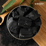 에코원 프리미엄 커피나무숯 300gx6개 (총1.8kg) 커피숯 캠핑 펜션 바베큐 구이용 : 에코리아 ECORIA