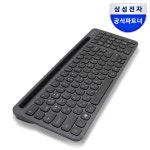 삼성 무선 키보드 무소음 블루투스 멀티페어링 사무용 SK-P1000 블랙, 팬터그래프 : 삼성공식파트너 엠디텍PC