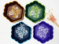 한지공예 육각꽃과반만들기 공예diy키트 인테리어용과반 초등학습준비물재료 : 한지이야기