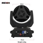 워시 줌 LED RGBW + UV 6 인 1 무빙 헤드 조명, 클럽 콘서트 DJ 디스코 크리스마스 새해, 36x18W : 모리신사
