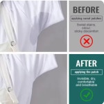 겨드랑이 땀 흡수 패드 밀림 방지 스티커 부착형 10pcs (A0317) : 용천삼리