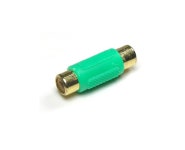 Coms RCA 연장 젠더 (F/F) 녹색 G3682 : 조은 정보