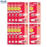 플러스 화이퍼 펜타입 수정테이프 WH-60 리필 (2입), 레드, 10개 : 507잡화점