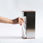 야마사키 디자인웍스 티슈 케이스 월넛 : mygram